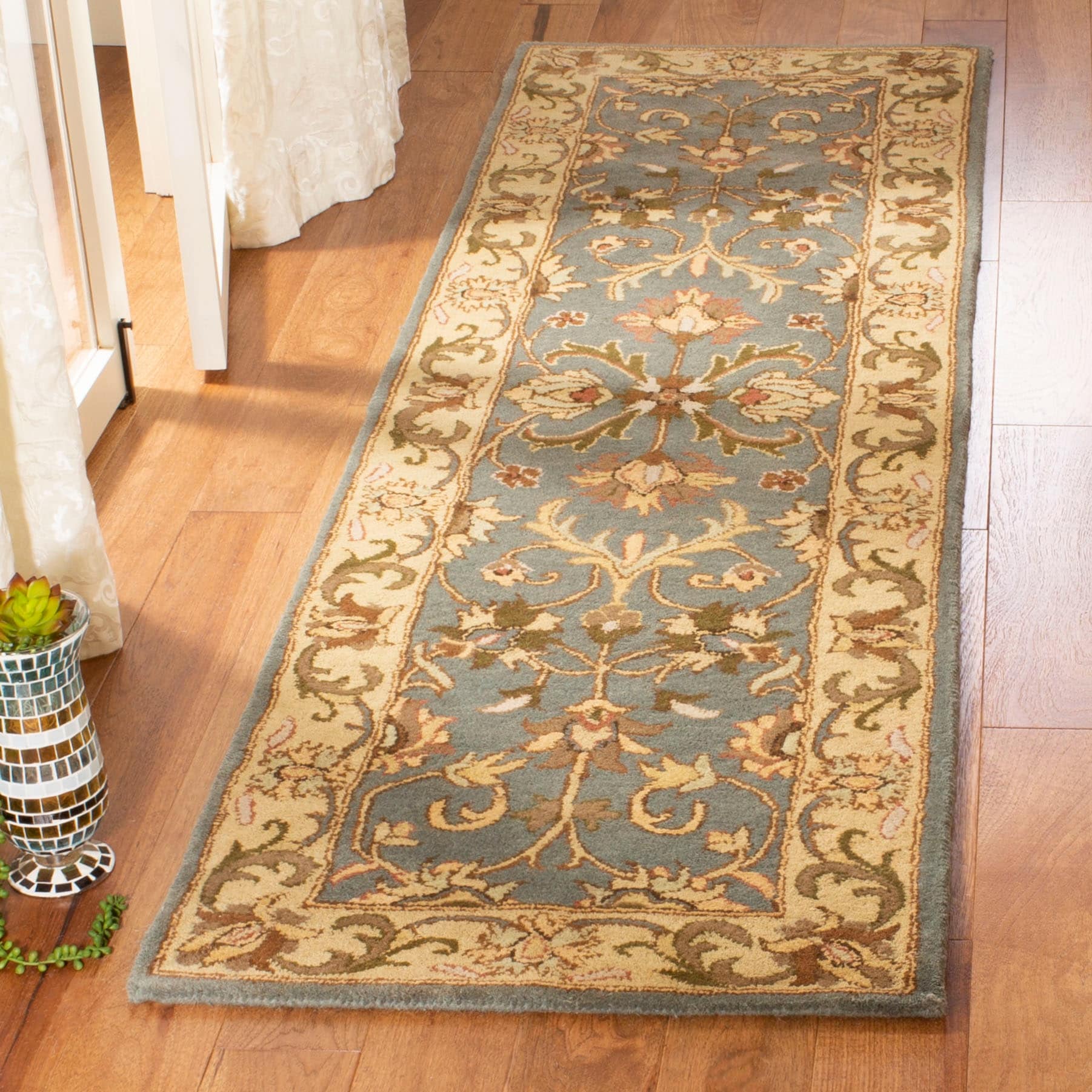 SAFAVIEH, Handmade Heritage Byzantium Traditional Oriental Wool Rug