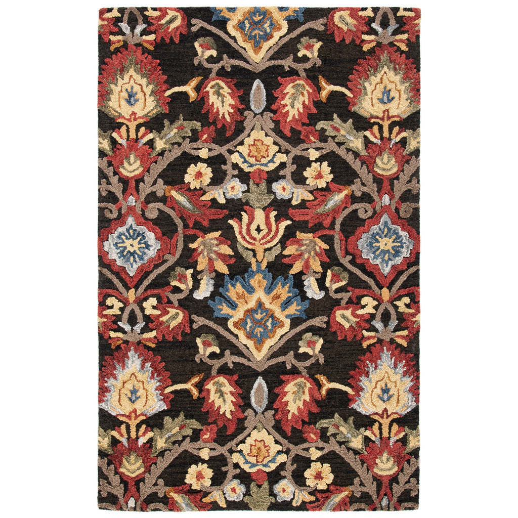 SAFAVIEH, Handmade Marietje Blossom French Country Wool Area Rug