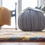 SAFAVIEH, Handmade Marietje Blossom French Country Wool Area Rug