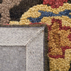 SAFAVIEH, Handmade Marietje Blossom French Country Wool Area Rug