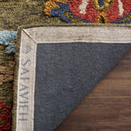 SAFAVIEH, Handmade Marietje Blossom French Country Wool Area Rug