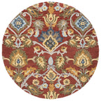 SAFAVIEH, Handmade Marietje Blossom French Country Wool Area Rug
