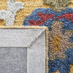 SAFAVIEH, Handmade Marietje Blossom French Country Wool Area Rug