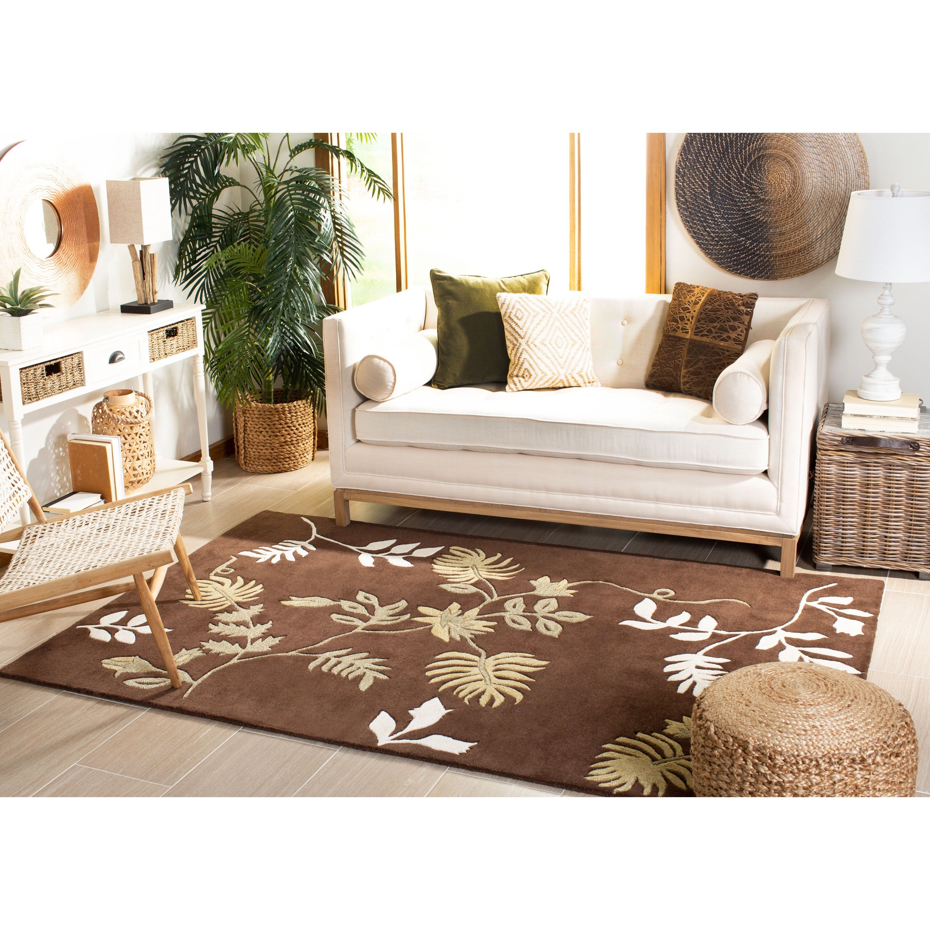 SAFAVIEH, Handmade Soho Kelsi Twigs N.Z. Wool Rug