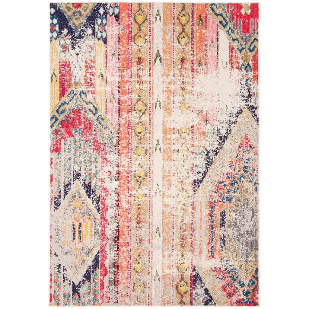 SAFAVIEH, Madison Sonya Abstract Boho Distressed Rug
