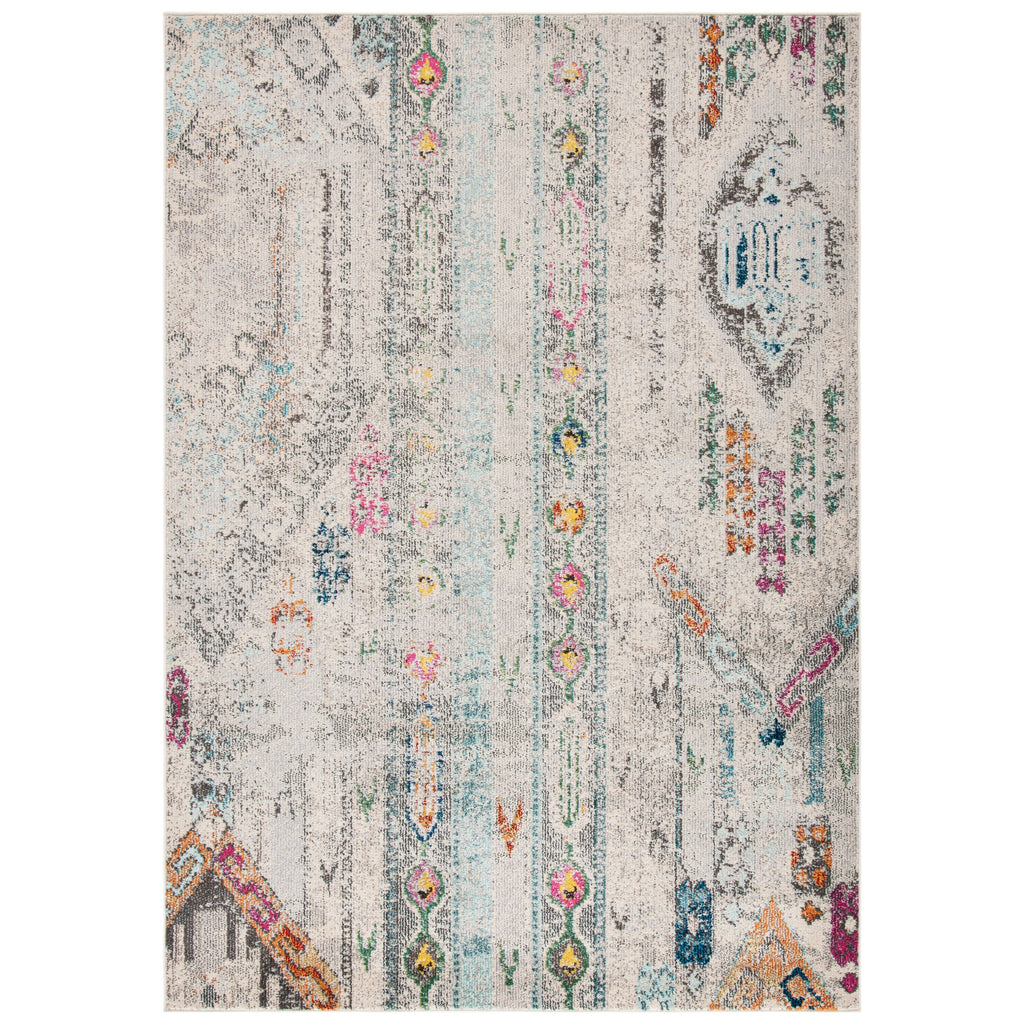 SAFAVIEH, Madison Sonya Abstract Boho Distressed Rug