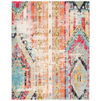 SAFAVIEH, Madison Sonya Abstract Boho Distressed Rug