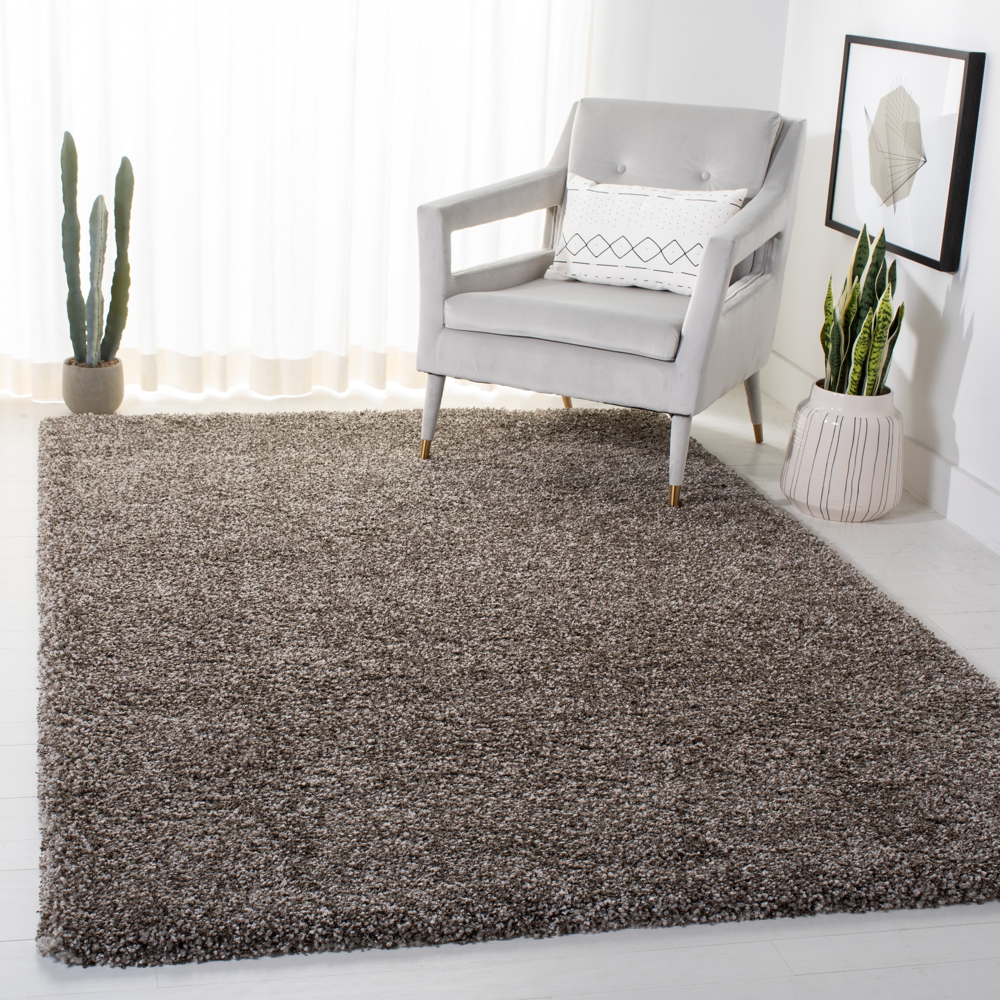 SAFAVIEH, Milan Shag Afton 2-inch Thick Area Rug