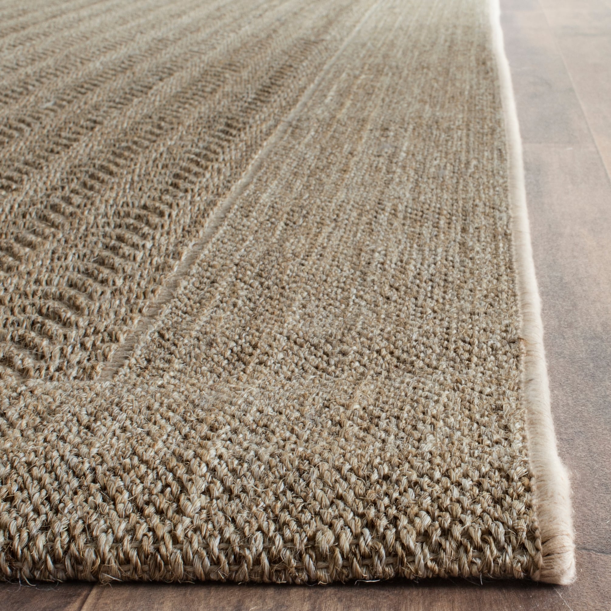 SAFAVIEH, Palm Beach Pearly Modern Sisal Rug