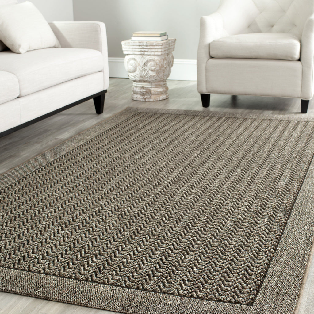 SAFAVIEH, Palm Beach Pearly Modern Sisal Rug