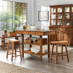 Salvador II Counter Backless Stools (Set of 2) by iNSPIRE Q Classic