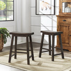 Salvador II Counter Backless Stools (Set of 2) by iNSPIRE Q Classic