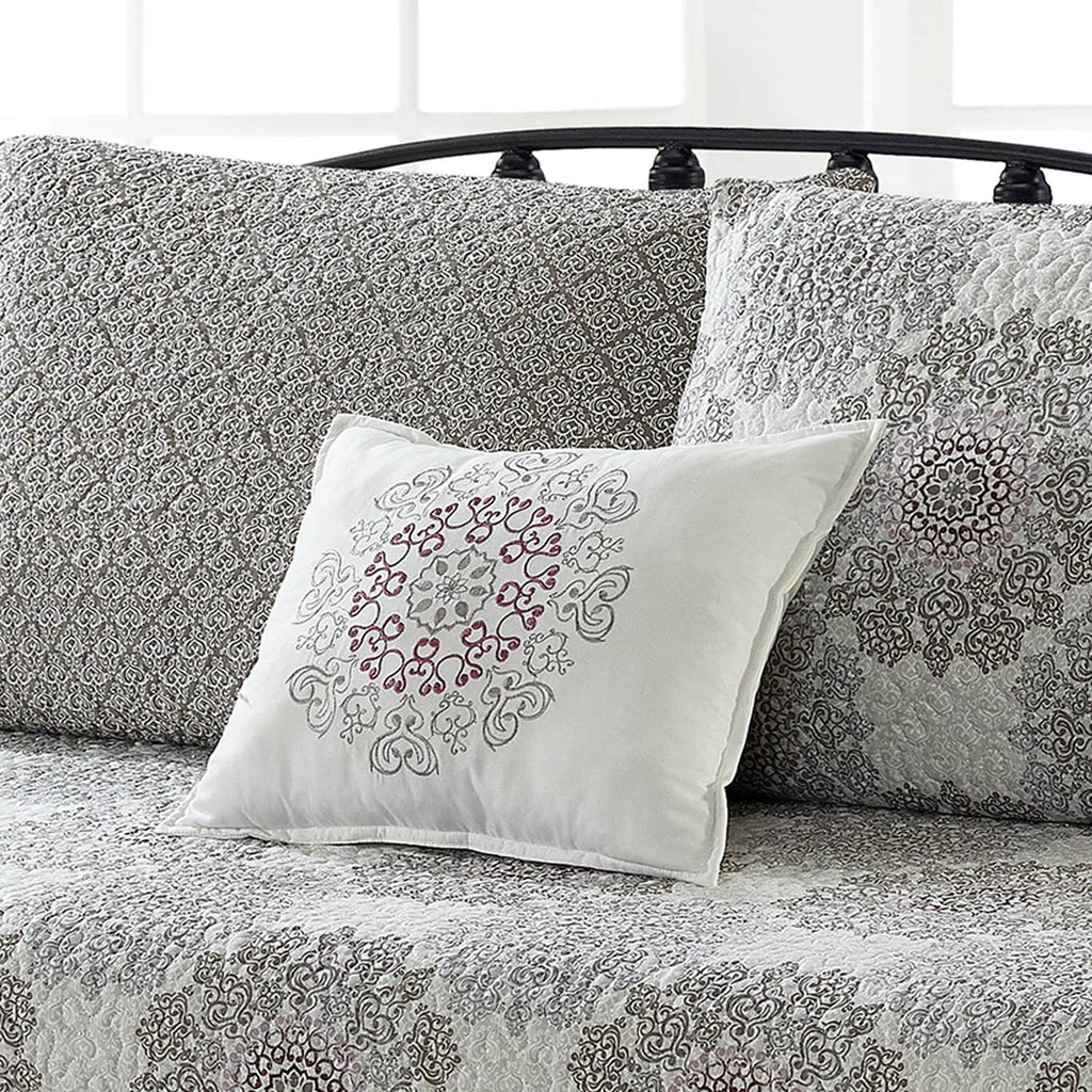 Serenta 6 Piece Cotton Blend Daybed Bedspread Coverlet Set - 75 x 39