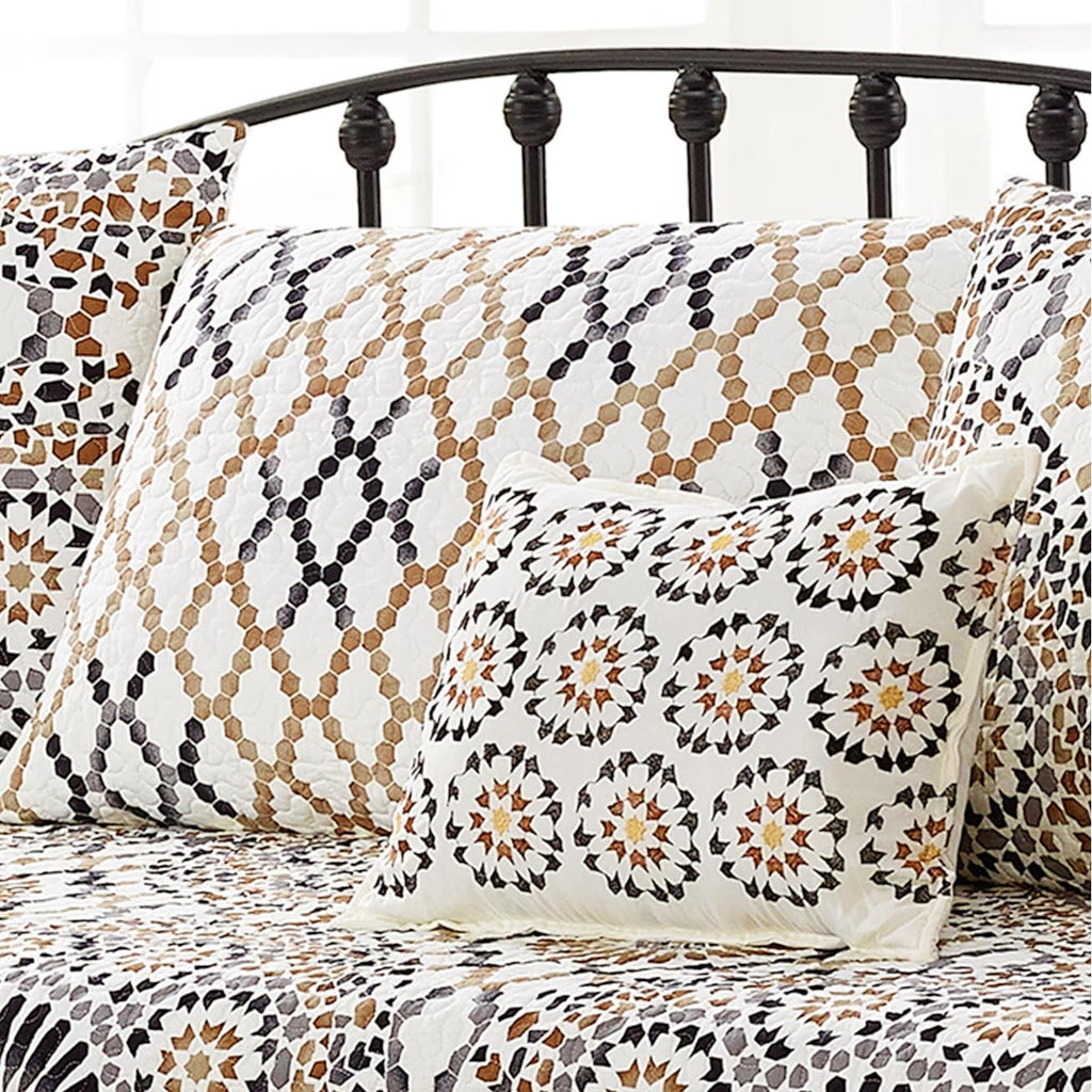 Serenta 6 Piece Cotton Blend Daybed Bedspread Coverlet Set - 75 x 39