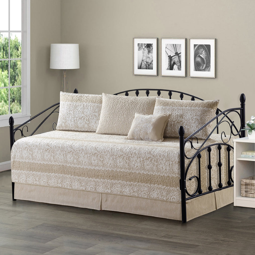 Serenta 6 Piece Cotton Blend Daybed Bedspread Coverlet Set - 75 x 39