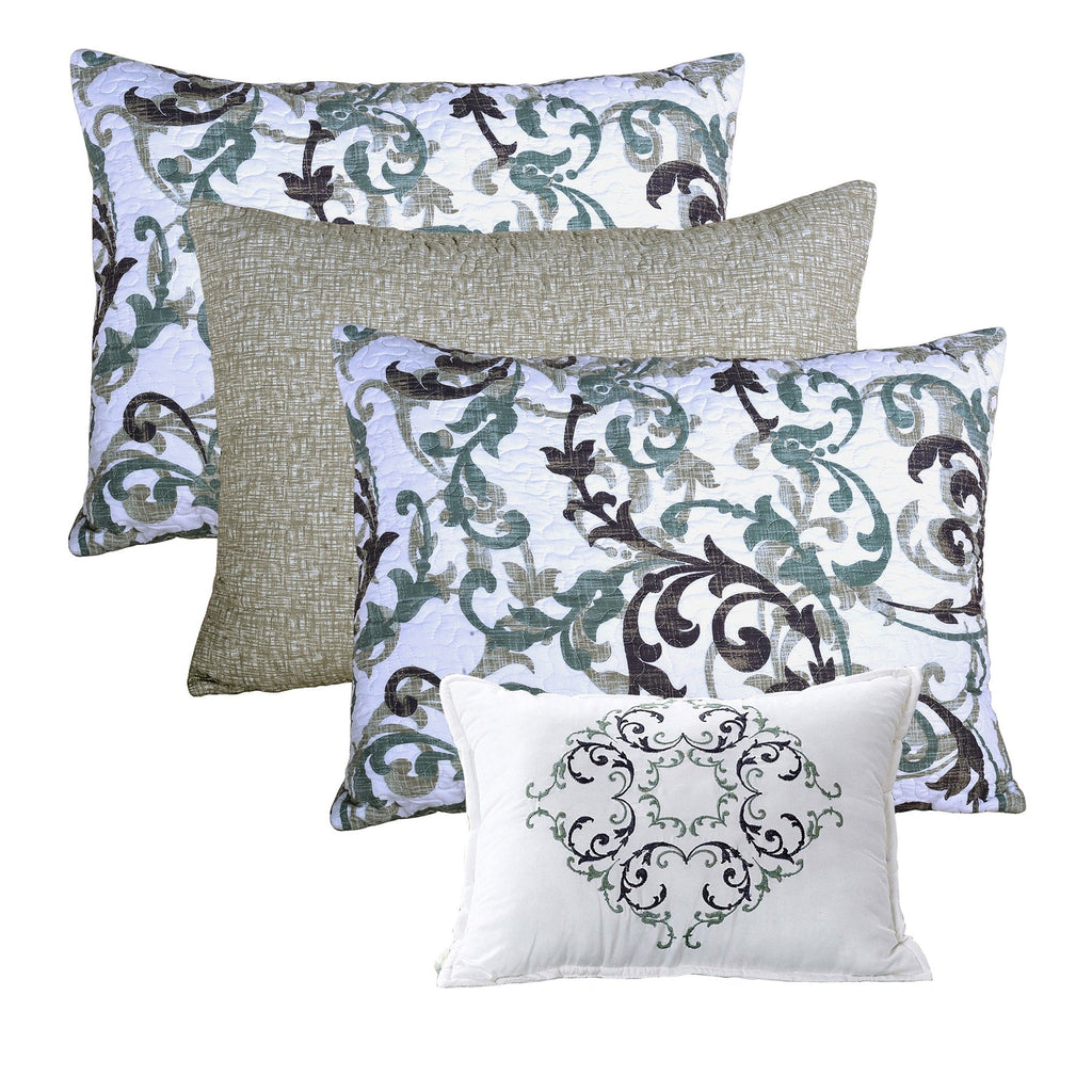 Serenta 6 Piece Cotton Blend Daybed Bedspread Coverlet Set - 75 x 39