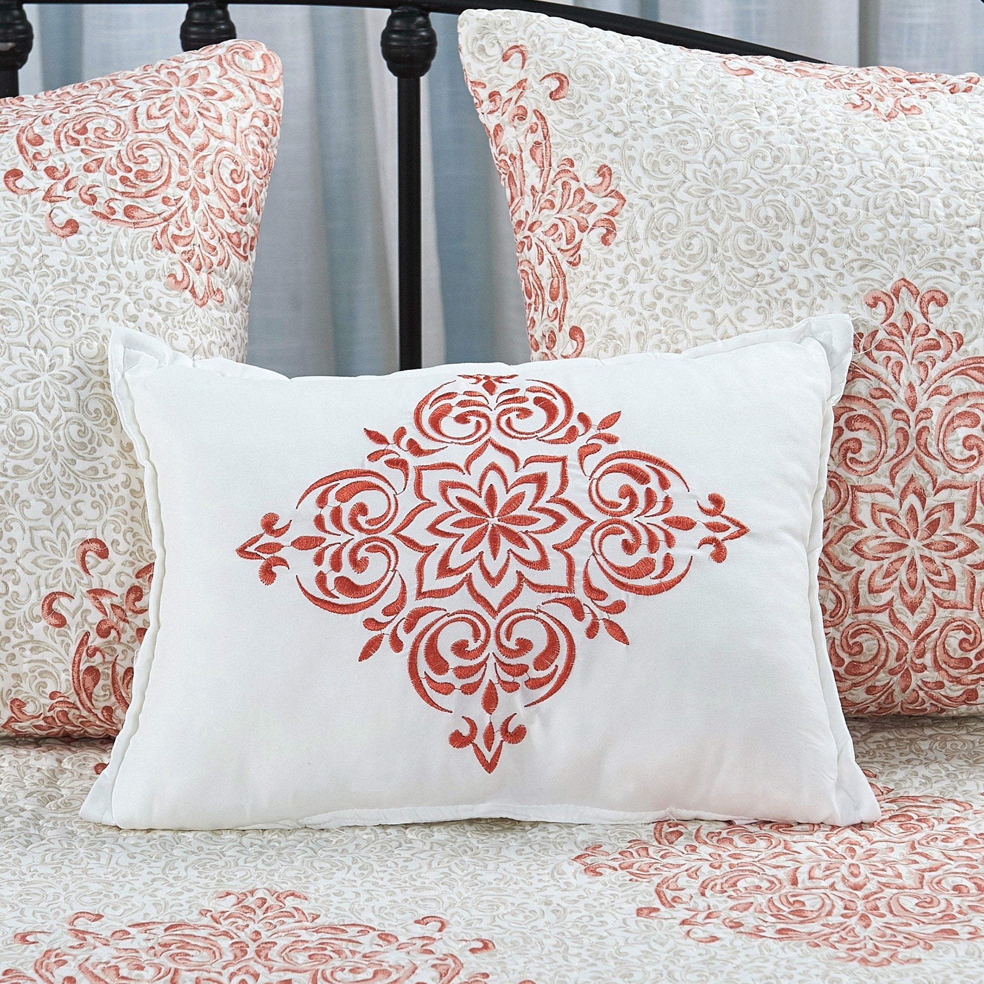 Serenta 6 Piece Cotton Blend Daybed Bedspread Coverlet Set - 75 x 39