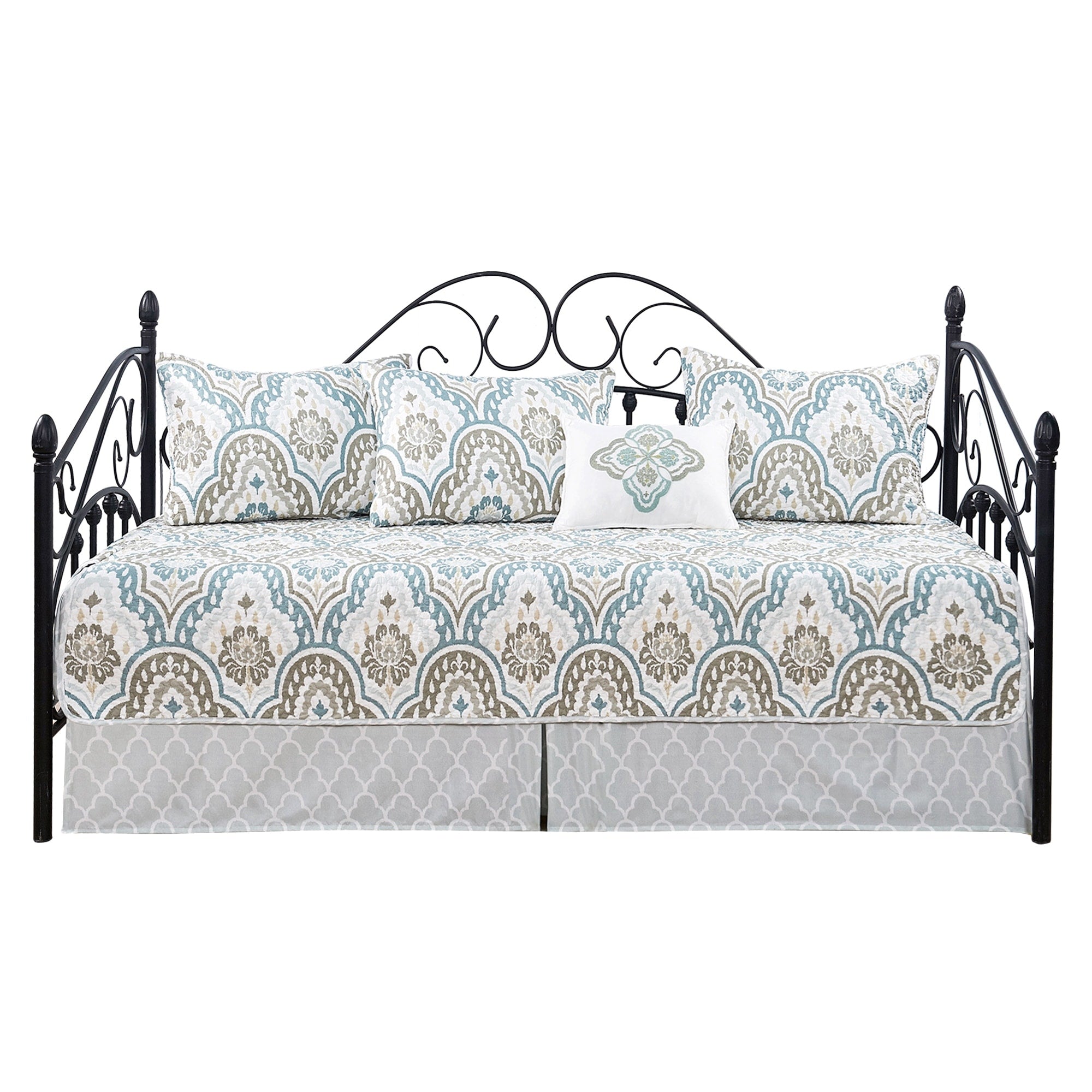 Serenta 6 Piece Cotton Blend Daybed Bedspread Coverlet Set - 75 x 39