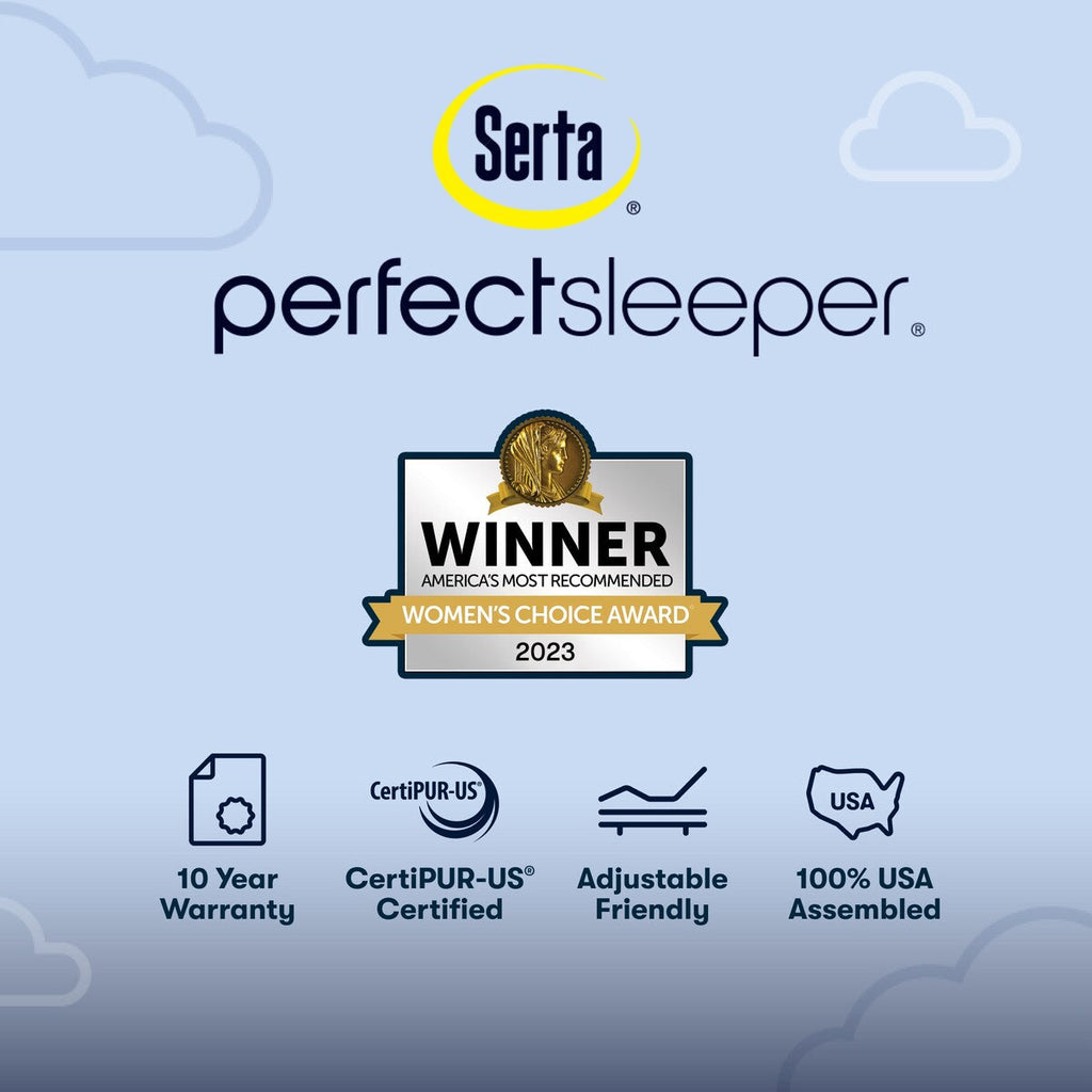 Serta Perfect Sleeper Radiant Rest 14 Hybrid Firm Mattress