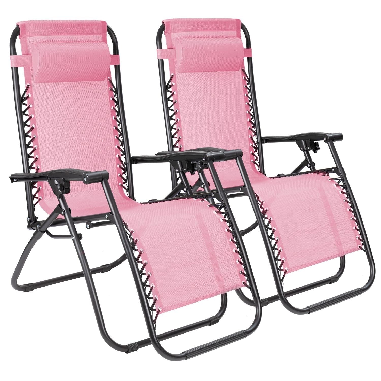 Homall Patio Zero Gravity Chair Lawn Lounge Chair with Pillow Set of 2