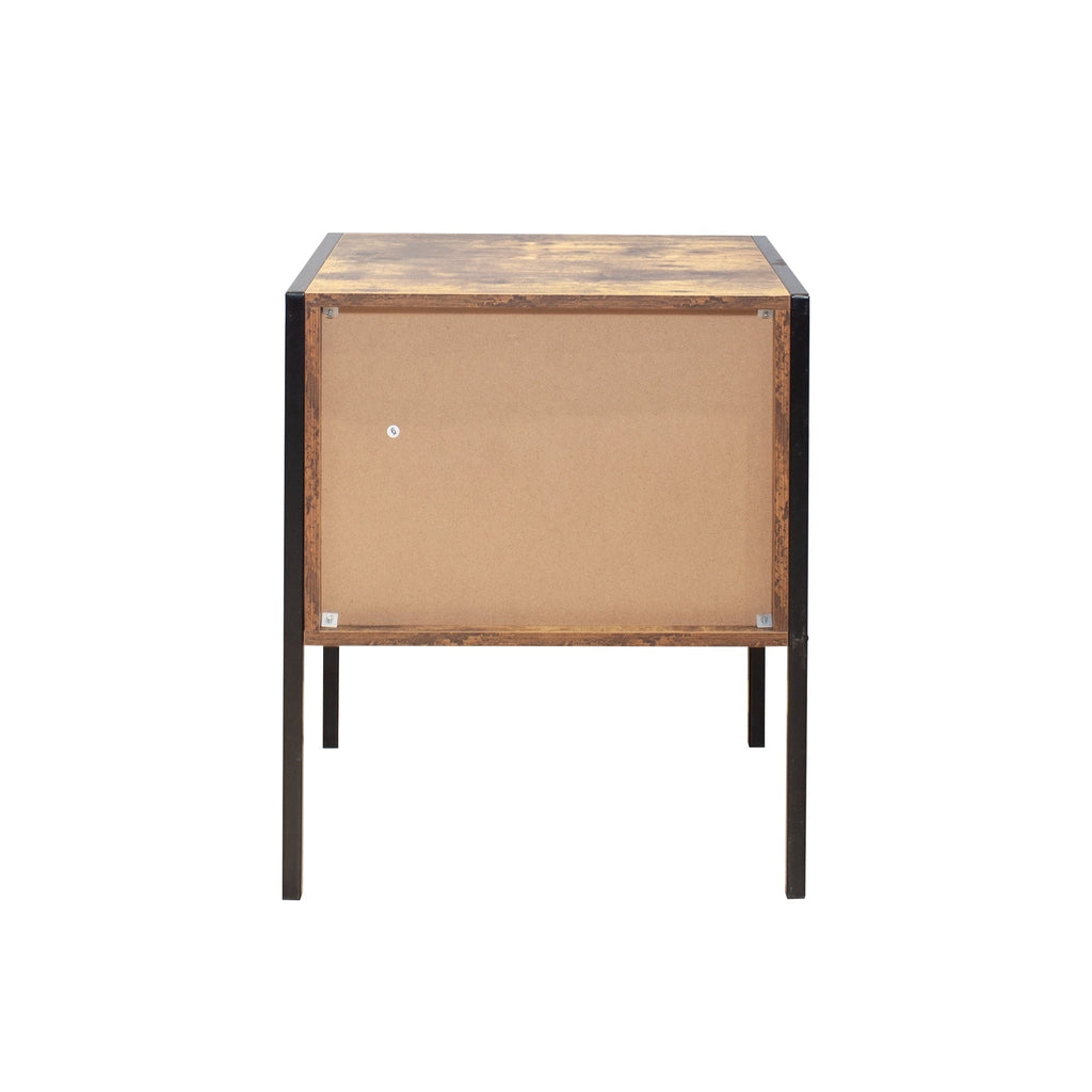 Industrial-style Nightstand (Set of 2)