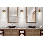 Shirley Metal/Glass LED Vanity Light, by JONATHAN Y