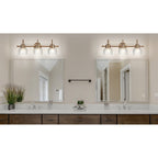 Shirley Metal/Glass LED Vanity Light, by JONATHAN Y