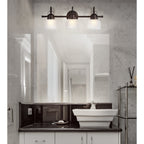 Shirley Metal/Glass LED Vanity Light, by JONATHAN Y