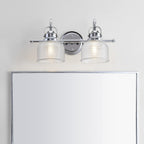 Shirley Metal/Glass LED Vanity Light, by JONATHAN Y
