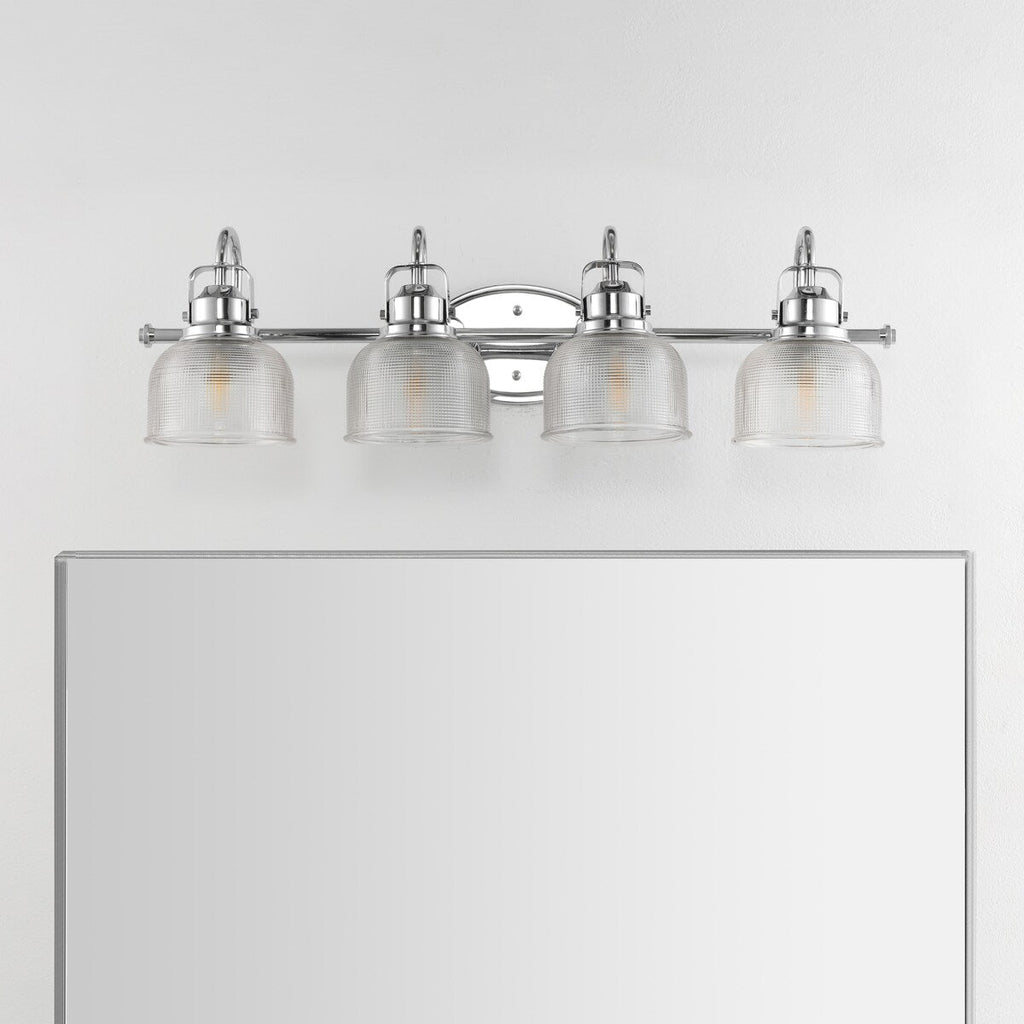 Shirley Metal/Glass LED Vanity Light, by JONATHAN Y