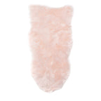 Silver Orchid Parrott Faux Fur Sheepskin Area Rug