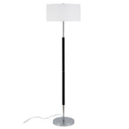 Simone 2-Light Floor Lamp with Fabric Shade
