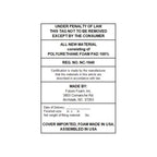 Slumber Solutions Active 12-inch Charcoal Memory Foam Mattress