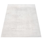 Soft Washable Area Rug with Anti-Slip Backing in solid Colors