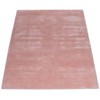 Soft Washable Area Rug with Anti-Slip Backing in solid Colors