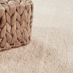 Soft Washable Area Rug with Anti-Slip Backing in solid Colors