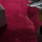 Soft Washable Area Rug with Anti-Slip Backing in solid Colors