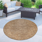 Variegated Waterproof Outdoor Rug for Patio