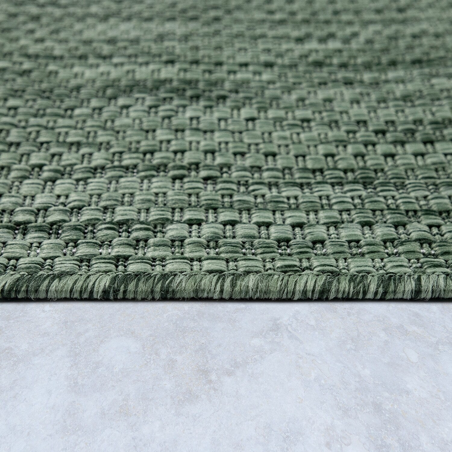Variegated Waterproof Outdoor Rug for Patio
