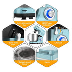 Stand Mixer - 7.5QT Capacity, 10-Speed Settings, 660W Motor