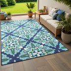 Style Haven Martinque Medallion Indoor Outdoor Area Rug-