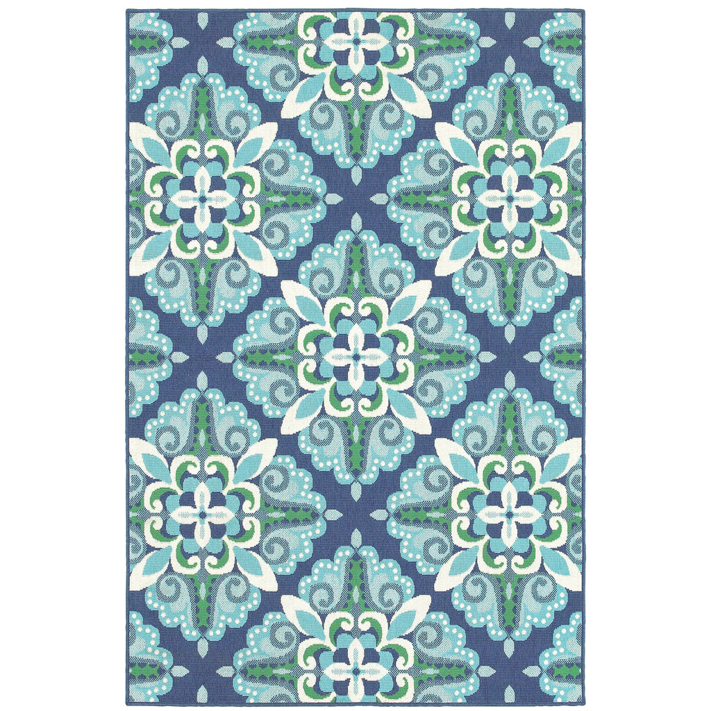 Style Haven Martinque Medallion Indoor Outdoor Area Rug-