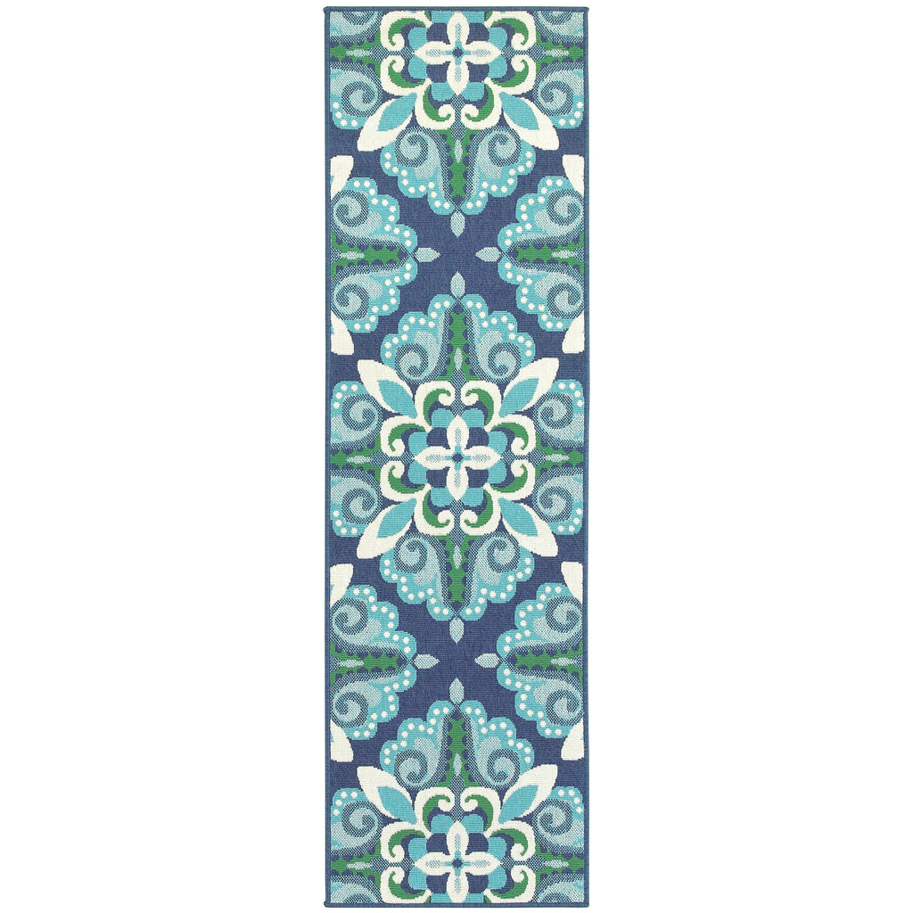 Style Haven Martinque Medallion Indoor Outdoor Area Rug-