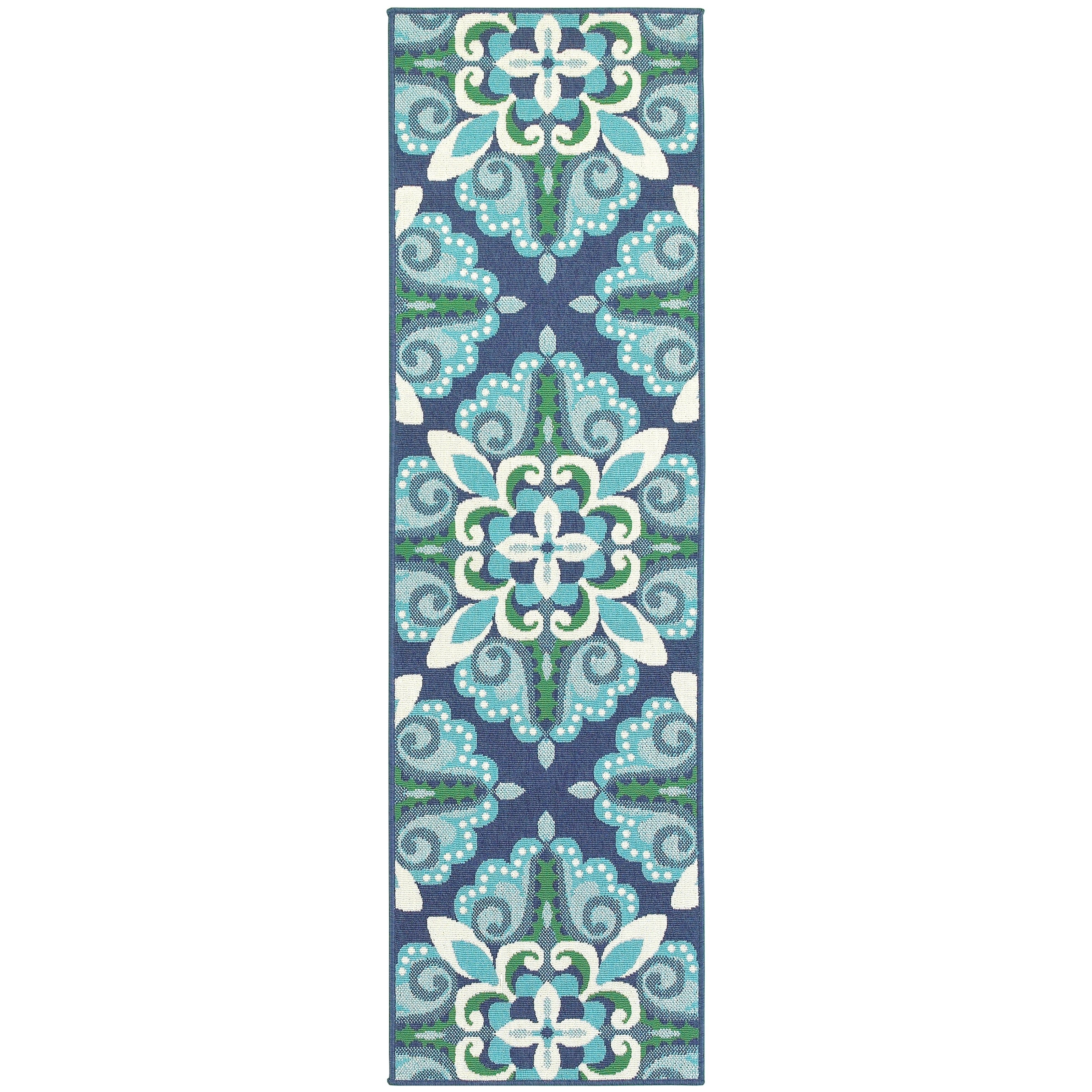 Style Haven Martinque Medallion Indoor Outdoor Area Rug-