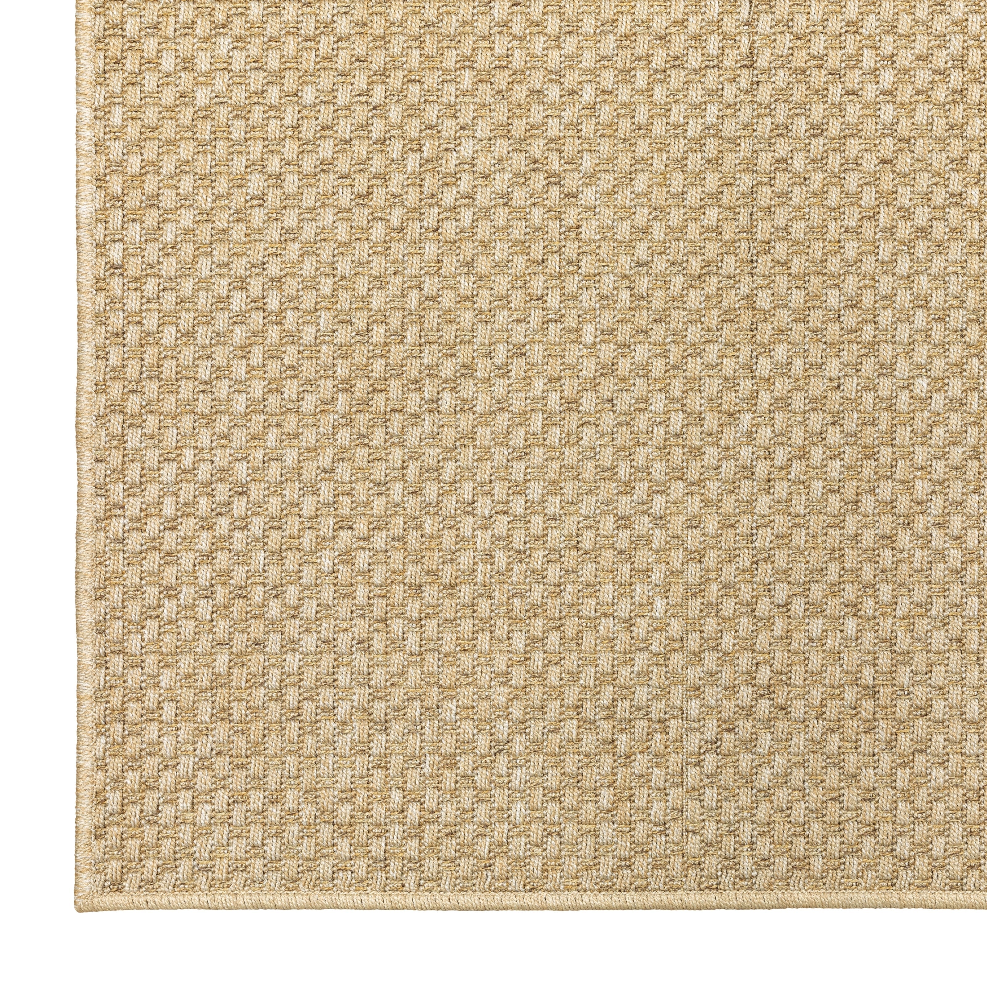 Style Haven Veranda Tonal Woven Basket Weave Indoor-Outdoor Rug