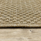 Style Haven Veranda Tonal Woven Basket Weave Indoor-Outdoor Rug