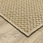 Style Haven Veranda Tonal Woven Basket Weave Indoor-Outdoor Rug