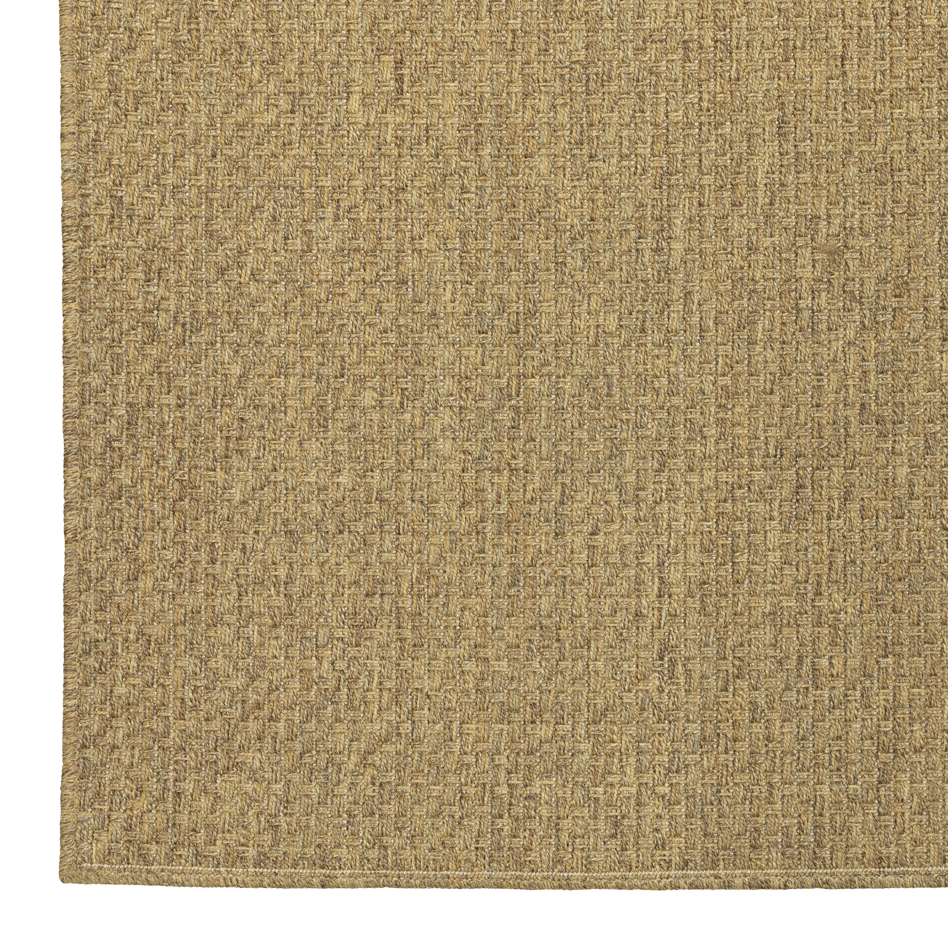 Style Haven Veranda Tonal Woven Basket Weave Indoor-Outdoor Rug