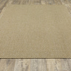 Style Haven Veranda Tonal Woven Basket Weave Indoor-Outdoor Rug