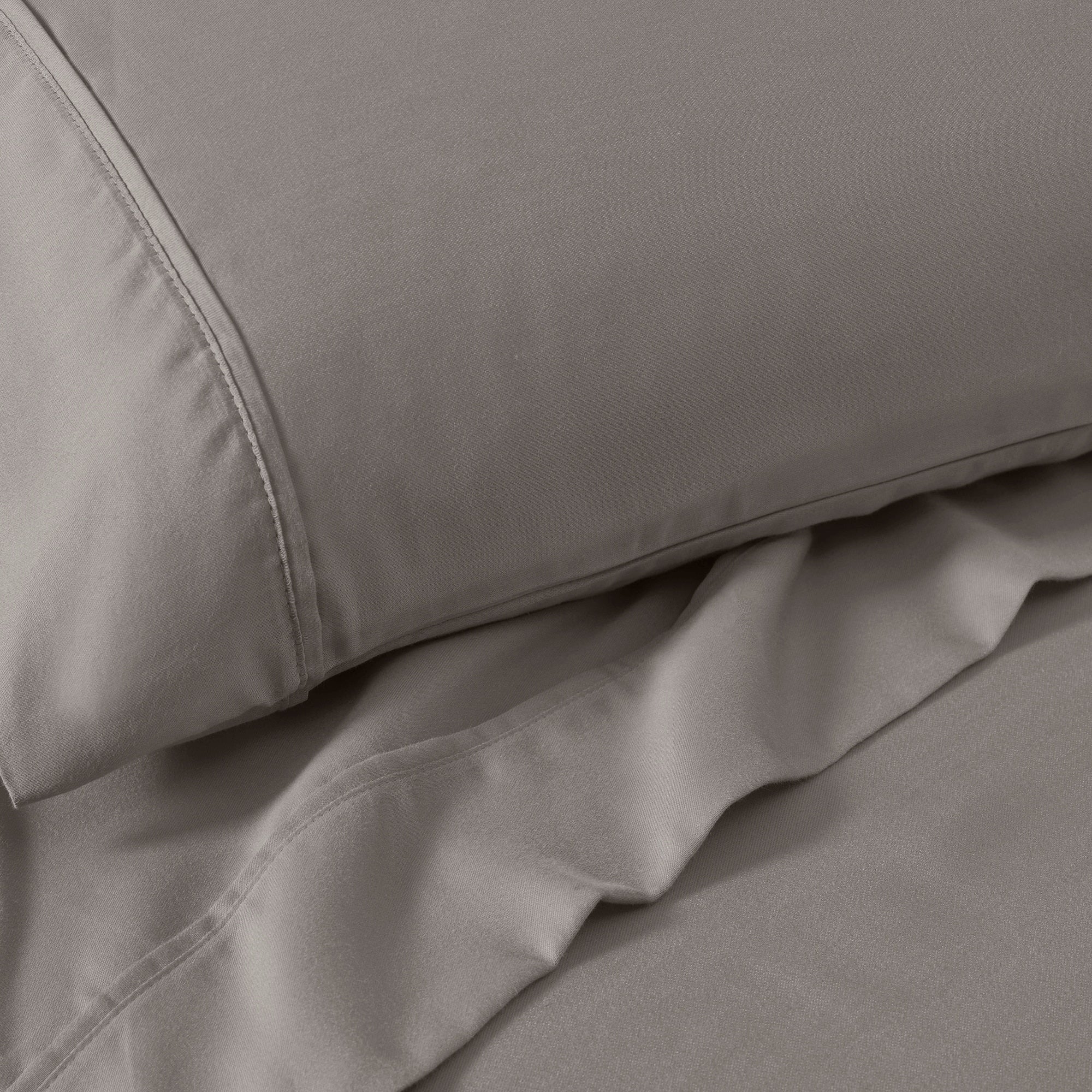 Superior Cotton Blend 1200 Thread Count Solid Deep Pocket Bed Sheet Set